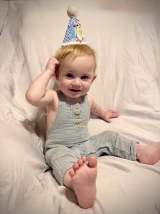 Tobias turns one